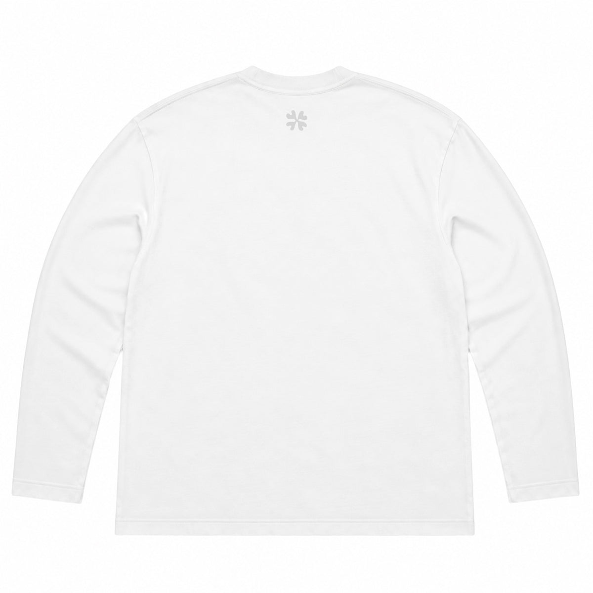 STR Core Spell Out Long Sleeve T-shirt (White)