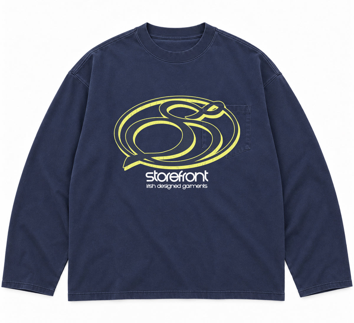 Insignia Longsleeve (Washed Navy)