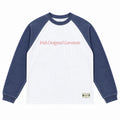 Three Leaf Halftone Raglan Waffle (Navy)