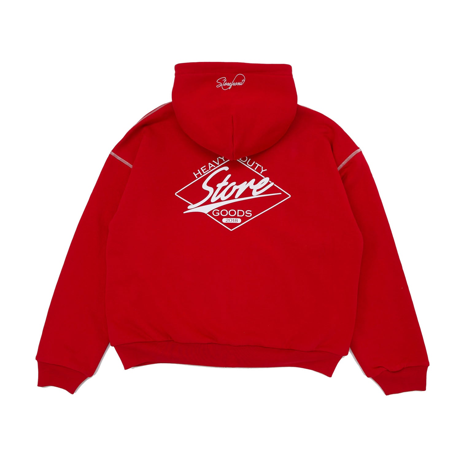 Heavy Duty Goods Zip Up (Red)