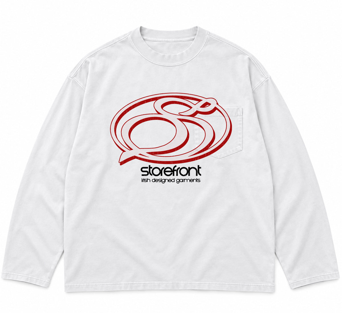 Insignia Longsleeve (Washed White)