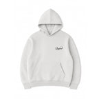 Script Hoodie (Light Ash Grey)