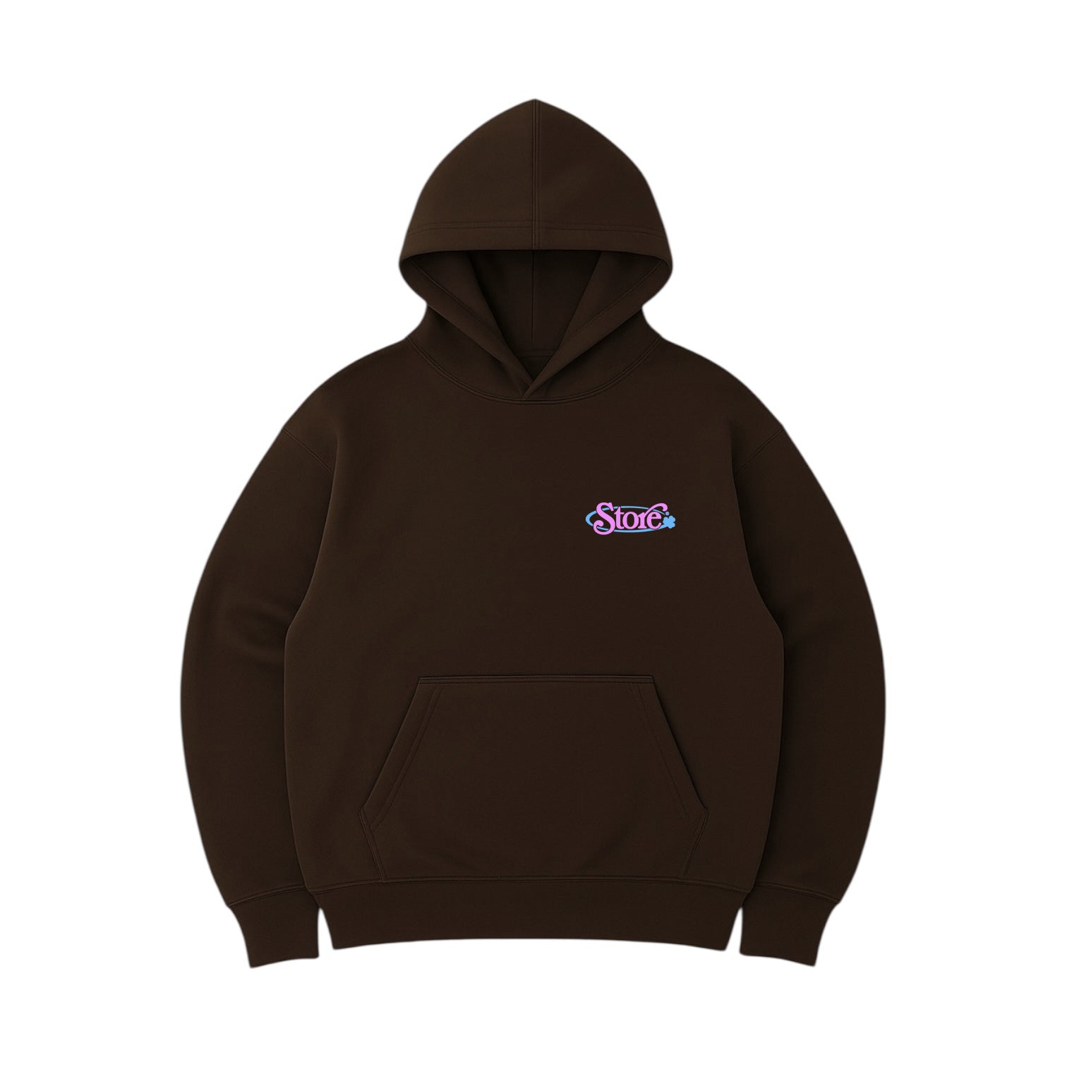 Three Leaf Hoodie (Brown)