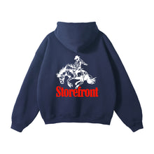 Load image into Gallery viewer, Western Hoodie (Navy)
