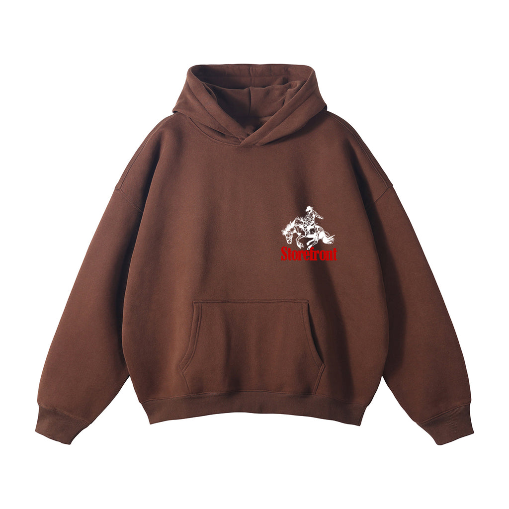 Western Hoodie (brown)