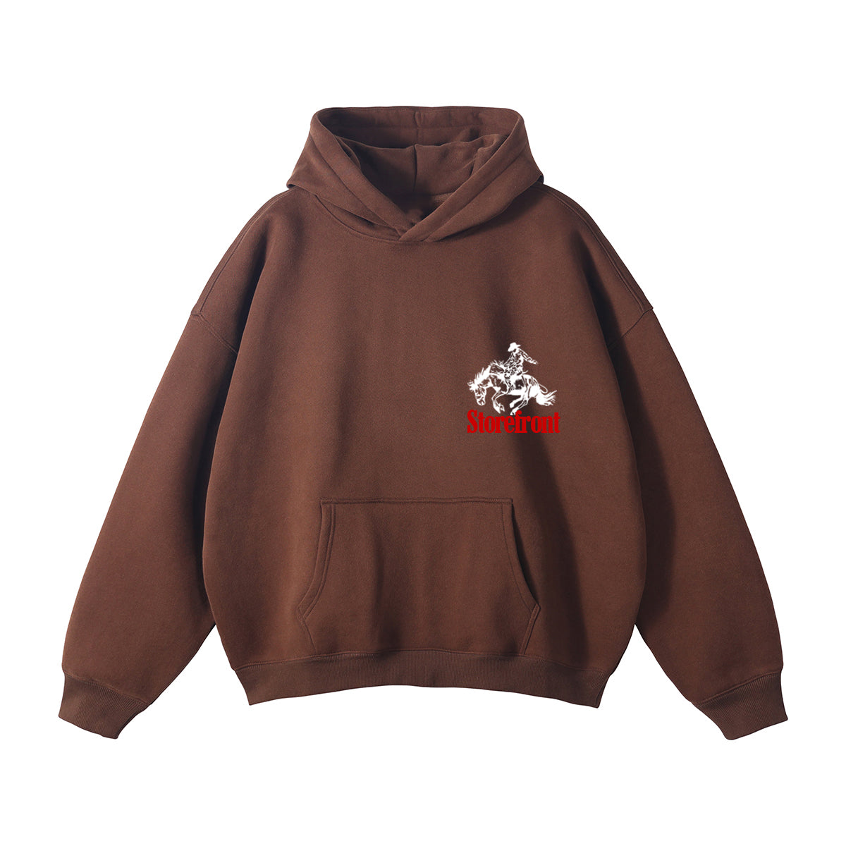 Western Hoodie (brown)