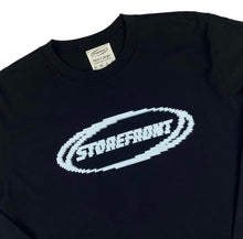 Load image into Gallery viewer, Storefront &quot;Glitch&quot;  Long Sleeve Tee (Black)
