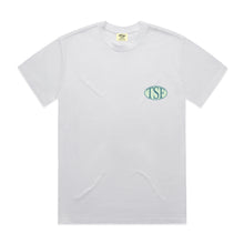 Load image into Gallery viewer, Storefront “TSF” Tee (White/Teal)
